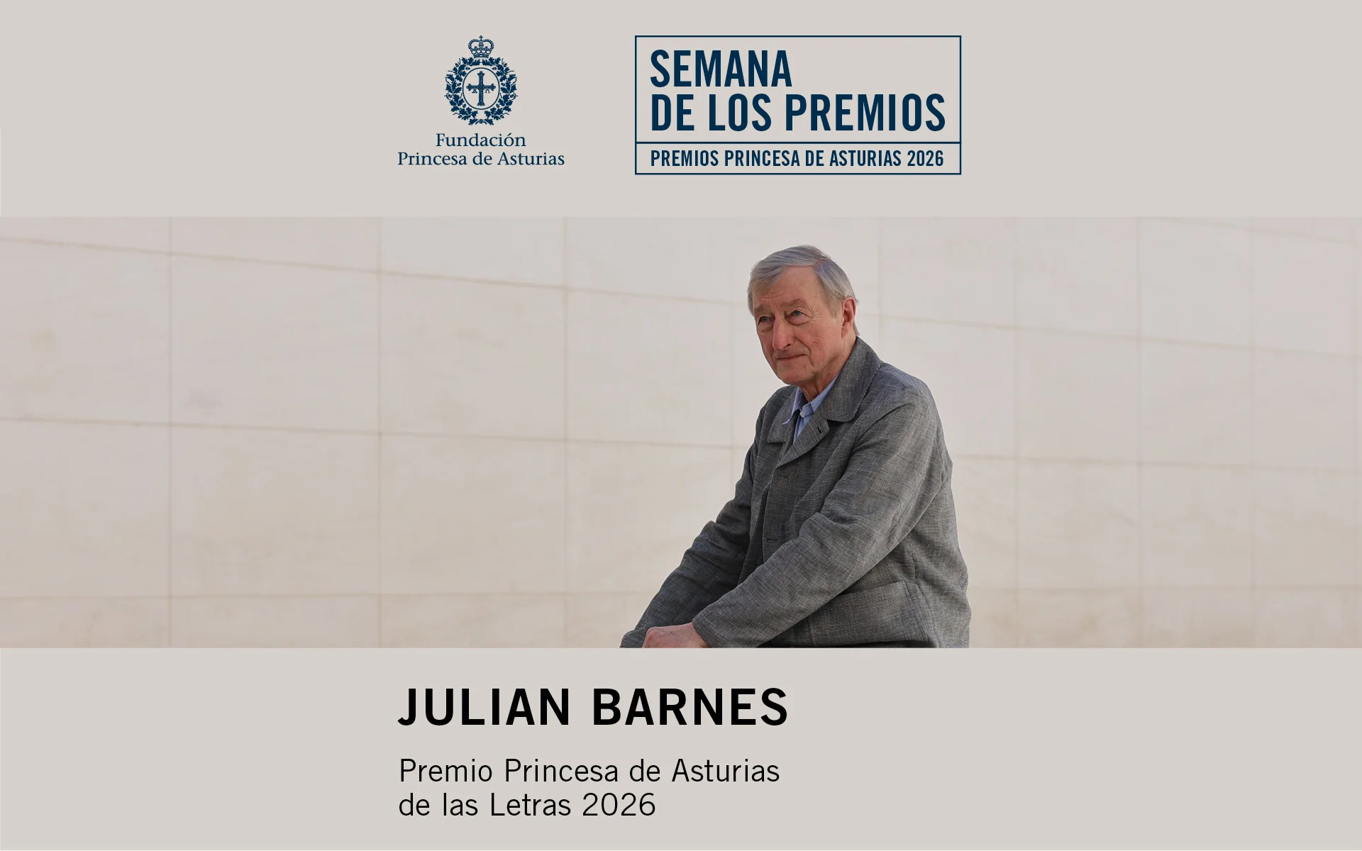Julian Barnes 2026