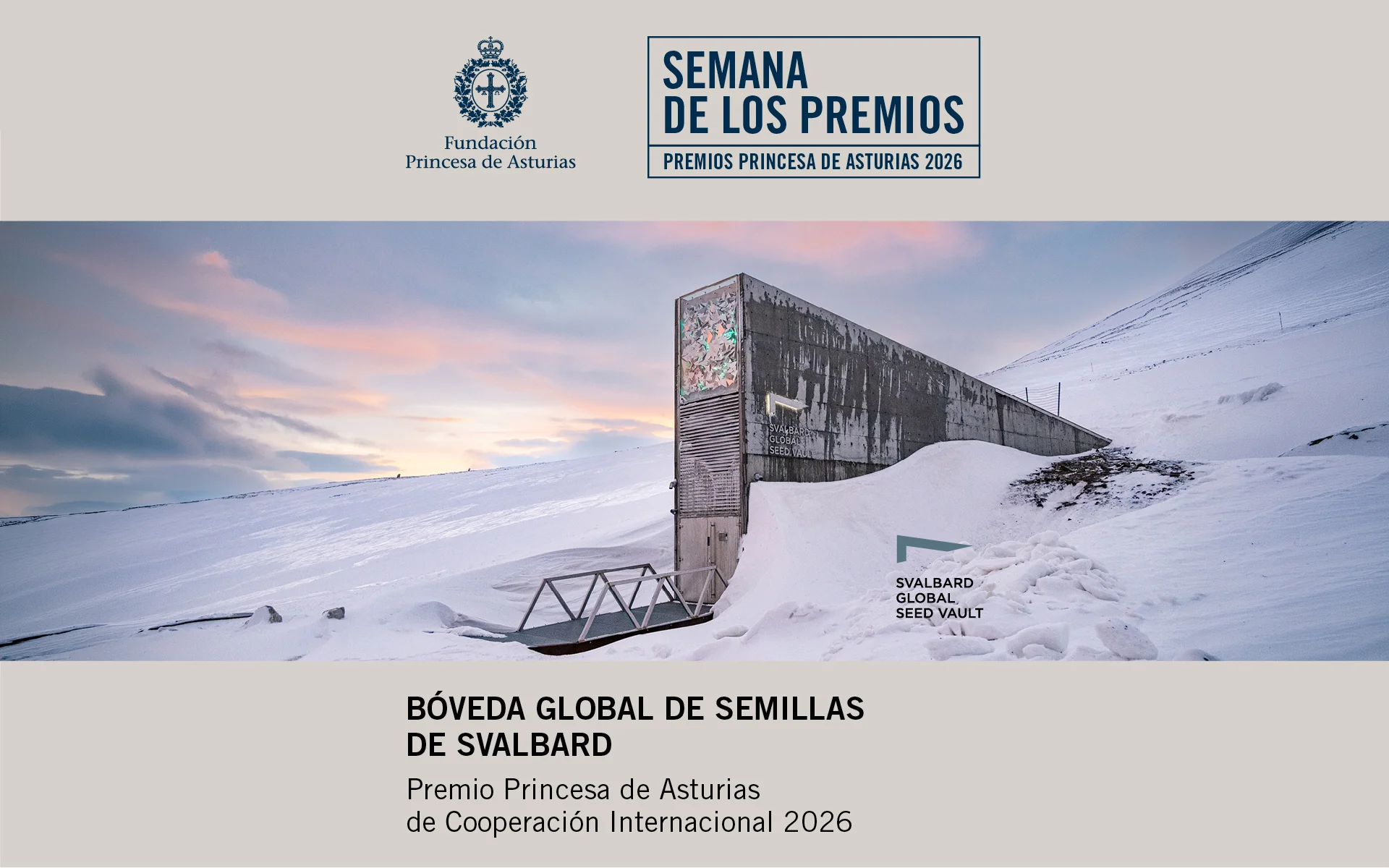 Bóveda Svalbard 2026